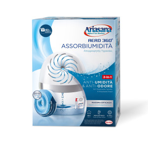 Ariasana 1891169 assorbitore di umidità domestico e ricarica per assorbitore Assorbitore (unità) Assorbiumidità e odori