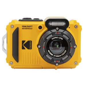 KODAK Pixpro WPZ2 Fotocamera Digitale compatta 16 MPixel Impermeabile e Antiurto Colore Giallo