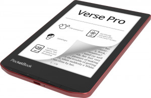 PocketBook Verse Pro lettore e-book Touch screen 16 GB Wi-Fi Nero, Rosso