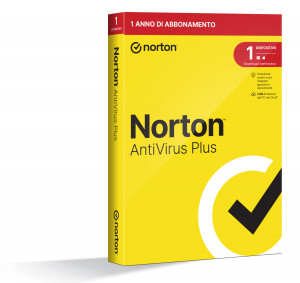 NortonLifeLock Norton AntiVirus Plus Sicurezza antivirus 1 licenza/e 1 anno/i