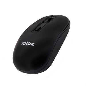 Nilox WIRELESS BLACK 1000 DPI mouse Wi-Fi Ottico 1600 DPI