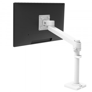 Ergotron NX Series NX MONITOR ARM WHITE 86,4 cm (34") Nero, Bianco Scrivania