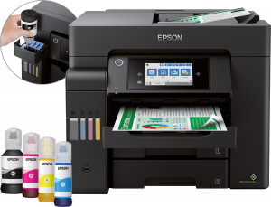 Epson Stampante ET5850 Multifunzione EcoTank Nero