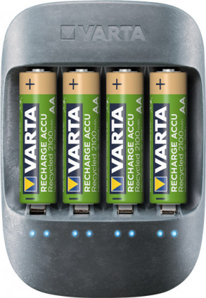 Varta Eco Charger carica batterie Batteria per uso domestico AC