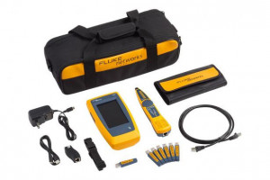 Fluke LIQ KIT Tester per Cavo di Rete Tester PoE Grigio Giallo