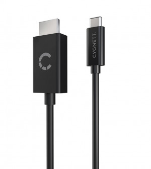 Cygnett CY3305HDMIC cavo e adattatore video 1,8 m USB tipo-C HDMI Nero