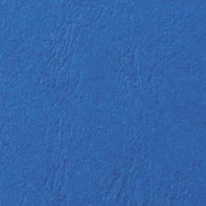 GBC LEATHERGRAIN COVERS BLUE (100) Blu