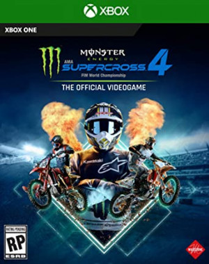 PLAION Monster Energy Supercross 4 Standard Inglese ITA Xbox One