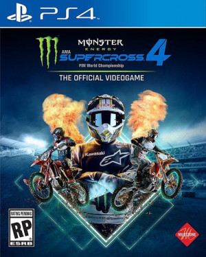 PLAION Monster Energy Supercross 4 Standard Inglese ITA PlayStation 4