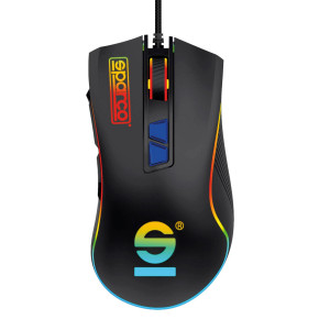 Sparco SPMOUSEPRO mouse Mano destra USB tipo A 7200 DPI