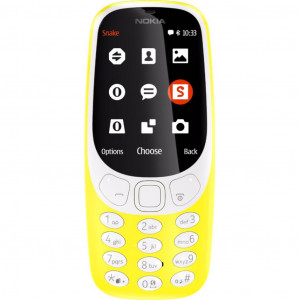 Nokia 3310 6,1 cm (2.4") 79,6 g Nero, Grigio, Giallo Telefono cellulare basico