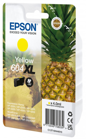 Epson 604XL cartuccia d'inchiostro 1 pz Originale Giallo