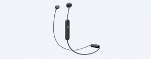 Sony Cuffie WI C300 Auricolare Wireless In ear Musica e Chiamate Micro USB Bluetooth Nero