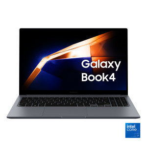 Samsung Galaxy Book4 Laptop Intel Core 7 150U 16GB RAM 516GB SSD 15.6 Pollici Super AMOLED Moonstone Gray