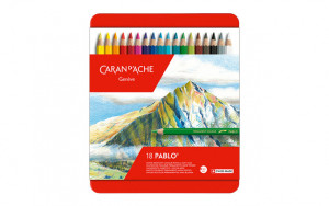 Caran d-Ache PABLO Multicolore 18 pz