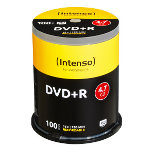 Intenso 4111156 DVD vergine 4,7 GB DVD+R 100 pz