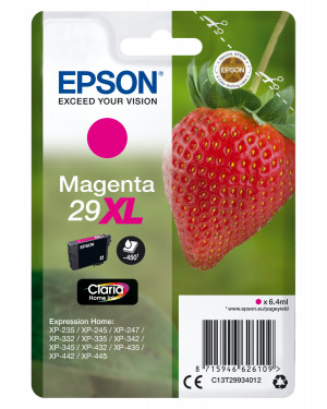 Epson Strawberry C13T29934022 cartuccia d'inchiostro 1 pz Originale Magenta