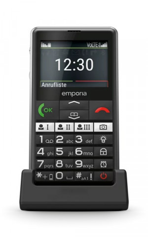 Emporia PURE-LTE 5,87 cm (2.31") 107 g Nero Telefono per anziani