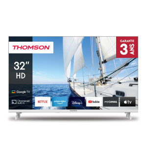 Thomson 32HG2S14W Smart Tv Schermo da 32 Pollici HD Wi-Fi Bianco