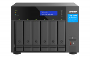 QNAP TVS-H674T-I5-32G server NAS e di archiviazione Tower Collegamento ethernet LAN Nero i5-12400