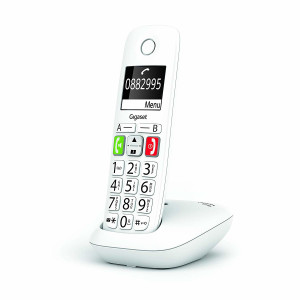 Gigaset E290 Telefono analogico/DECT Bianco Identificatore di chiamata Venduto come Grado A 4250366856155