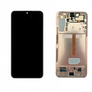 Ricambio Lcd Samsung Display GH82-27500D GH82-27501D Galaxy S22 Plus SM-S906 Rosa Oro