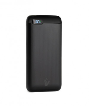 Vultech Power Bank VPB-P20BK Batteria Portatile Quick Charge 20000mAh Nero