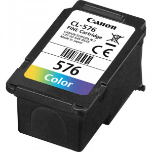 Canon 5442C001 Cartuccia Stampante Cl 576 Comp con PIXMA TS3550i TS3551i Multicolore