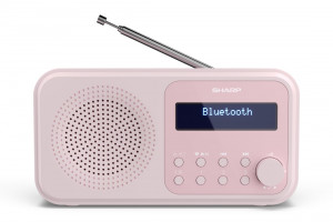 Sharp DR-P420 Radio Portatile Digitale Rosa