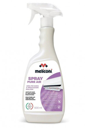 Meliconi Spray Detergente Pure AIR 500 ml per Pulizia Condizionatori Aria Condizionata