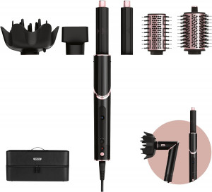 Shark HD440EU Styler e Asciugacapelli FlexStyle Complete Set 5 in 1 Rosa Nero