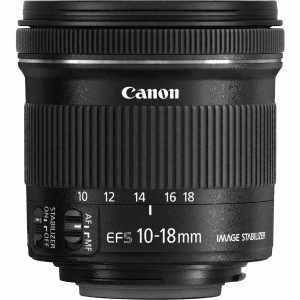 Canon EF-S 10-18mm f/4.5-5.6 IS STM Obiettivo Reflex Nero