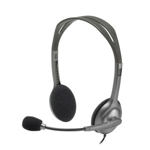 Logitech H111 Cuffie Auricolare Cablato a Padiglione Ufficio Grigio