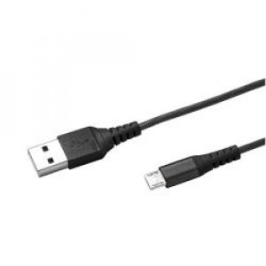 Celly USBMICRONYLBK Cavo Dati USB 1 Metro USB A Micro-USB A Nero