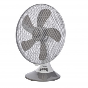 Bimar 150648 Ventilatore Tavolo 40 cm 5 Pale Imq Bianco