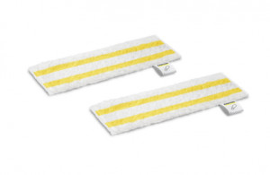 Karcher Universal Floor Cloth Set EasyFix Panno Monouso per Mocio Giallo Bianco