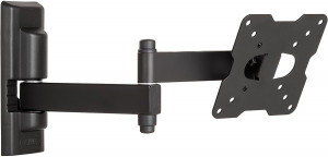 Meliconi CME EDR100 Supporto da Parete Staffa per Tv Monitor 14 a 25 Pollici Nero