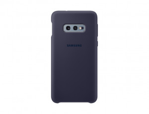 Custodia Cover Silicone Originale Samsung EF-PG970TNEGWW per Galaxy S10 E SM-G970 Blu Navy