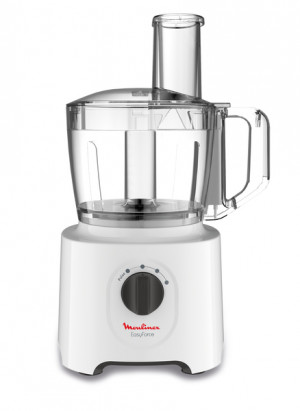 Robot da Cucina Moulinex FP2461 Easy Force 25 Diverse Funzioni Recipiente da 1.4 L 6 Accessori Bianco