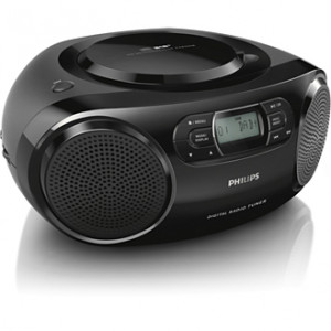 Philips AZB500 Impianto Stereo Portatile Lettore CD Nero