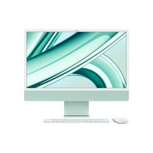 Apple iMac con Retina 24 Pollici Display 4.5K M3 Chip con 8 Core CPU e 10 Core GPU 512GB SSD Verde