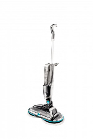 Bissell 2240N Spinwave Cordless Lavapavimenti con Mop Rotanti Turchese Bianco