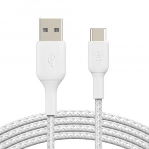 Belkin BoostCharge cavo USB 2 m USB A USB C Bianco