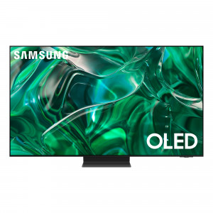 Samsung Series 9 TV QE77S95CATXZT OLED 4K, Smart TV 77" Processore Neural Quantum 4K, Dolby Atmos e OTS+, Titan Black 2023