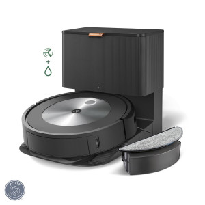 iRobot Roomba Combo j5 Aspirapolvere Robot Sacchetto per la Polvere Nero