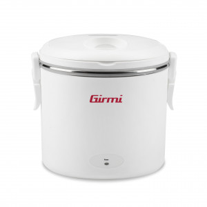 Girmi Scaldavivande Elettrico con Contenitore Inox Removibile Bianco