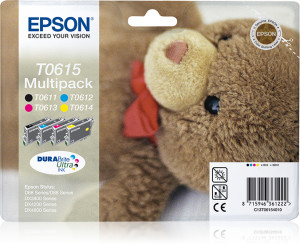 Epson T06154020 Teddybear Cartuccia Multipack per Stylus D Dx