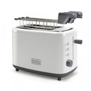 Black e Decker BXTOA820E Tostapane 2 Fette 820 W Bianco