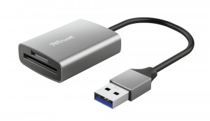 Trust Dalyx 24135 Hub Lettore di Schede USB 3.2 Alluminio