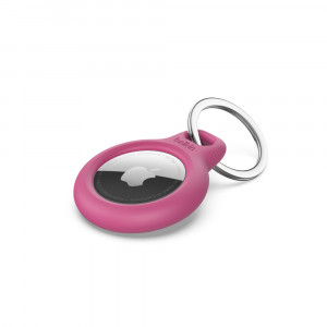 Belkin Secure Holder Custodia Airtag con Portachiavi - Rosa